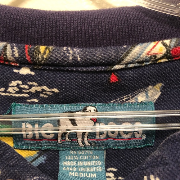 Vintage Big dogs company boats polo - Picture 2 of 3